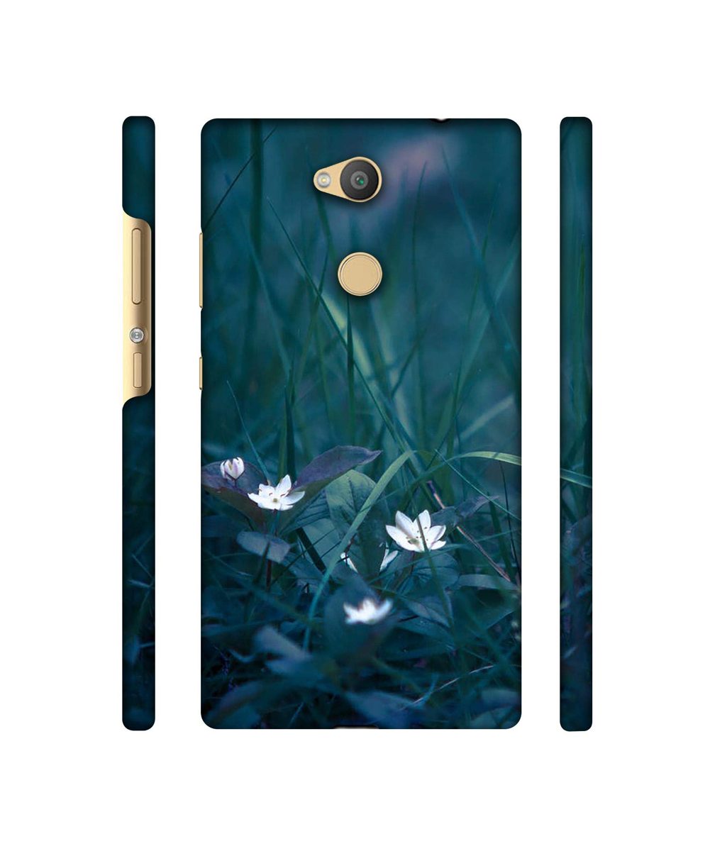 Amazon Brand - Solimo Designer White Flower 3D Printed Hard Back Case Mobile Cover for Sony Xperia L2