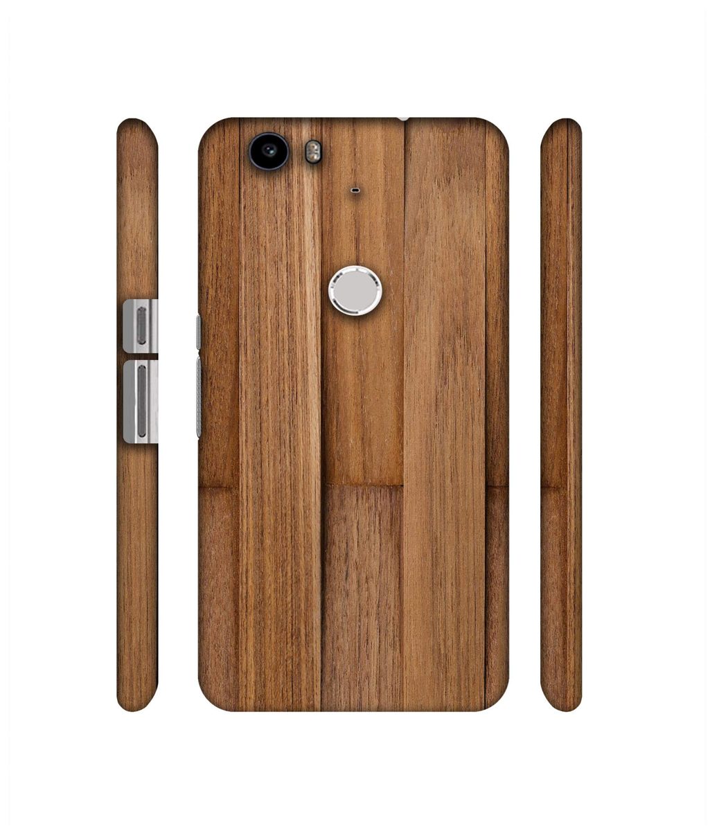 Amazon Brand - Solimo Designer Wooden Art 3D Printed Hard Back Case Mobile Cover for Nexus 6P
