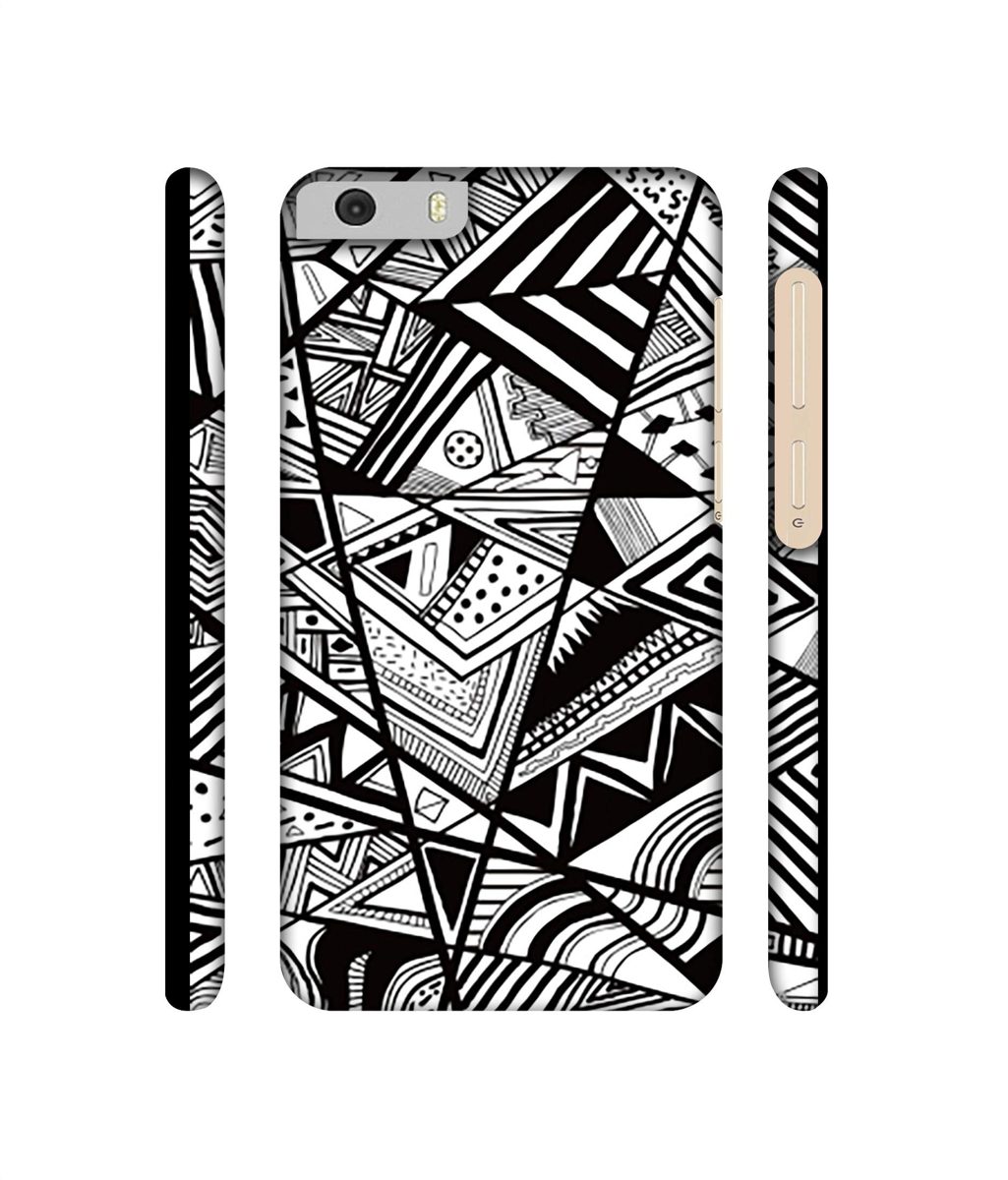 Amazon Brand - Solimo Designer Random Pattern 3D Printed Hard Back Case Mobile Cover for Micromax Canvas Knight 2 E471
