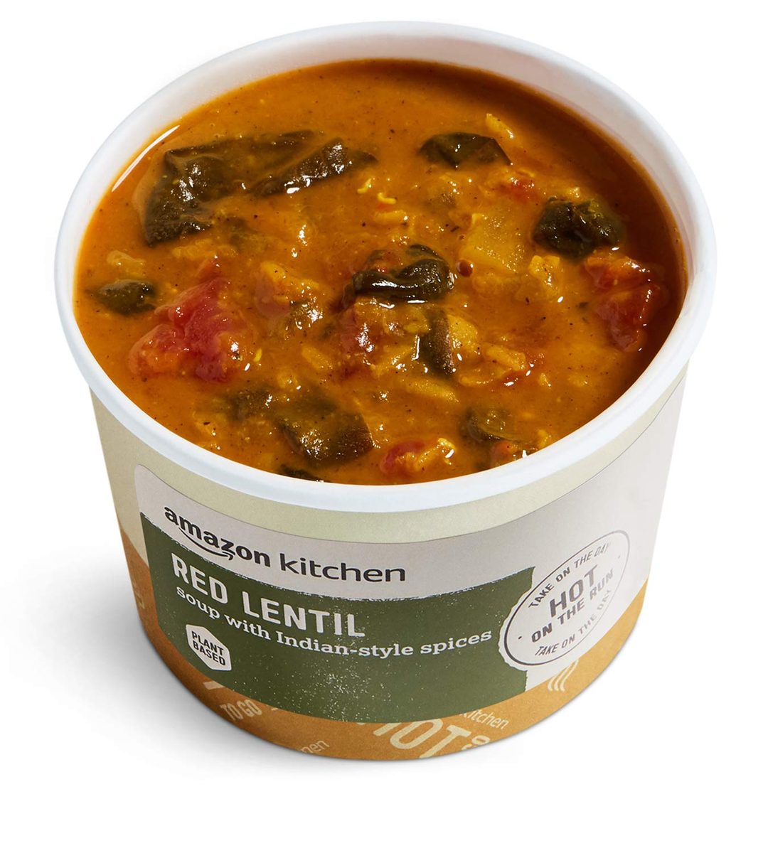 Amazon Kitchen, Red Lentil Soup with Indian-Style Spices, 9.9 oz