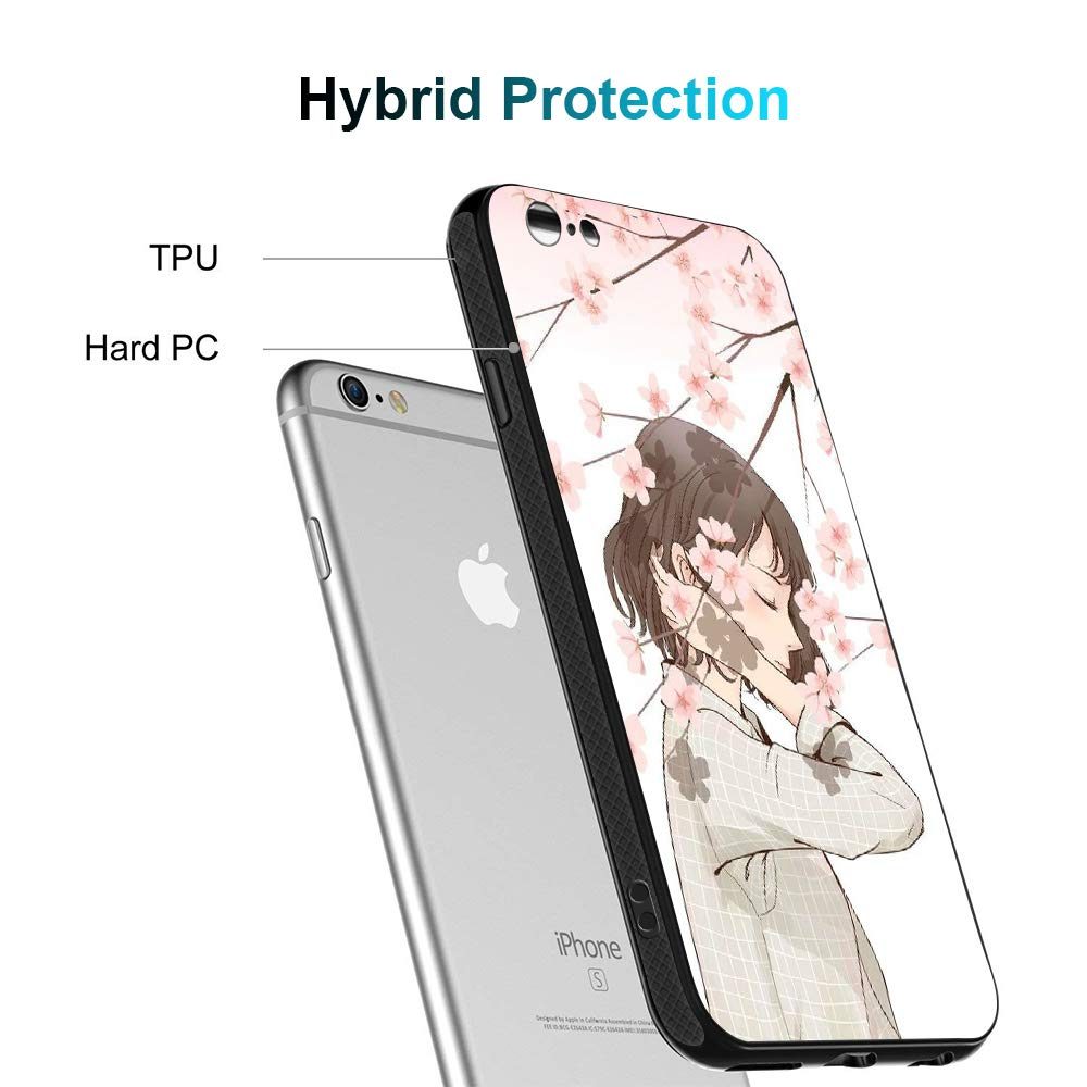 Amazon Brand - Solimo Designer Floral Printed Hard Back Case Mobile Cover for Apple iPhone 6S / 6 (D1243)