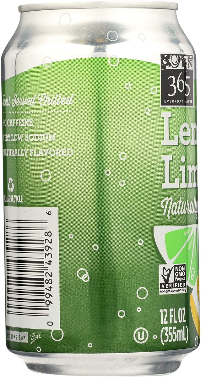 365 Everyday Value, Lemon Lime, 12 Ounce, 6 Count
