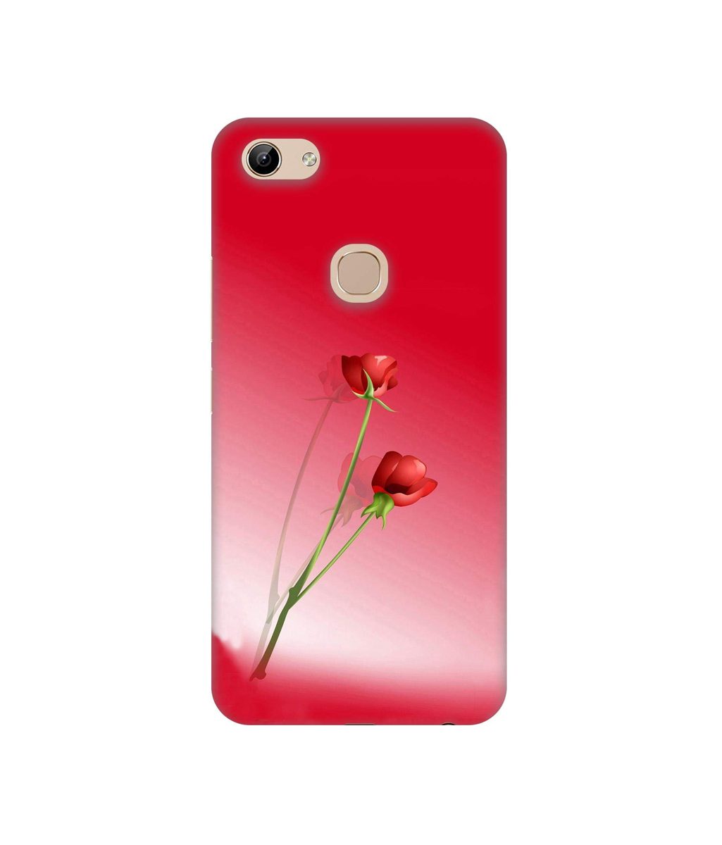 Amazon Brand - Solimo Designer Red Roses 3D Printed Hard Back Case Mobile Cover for Vivo Y81