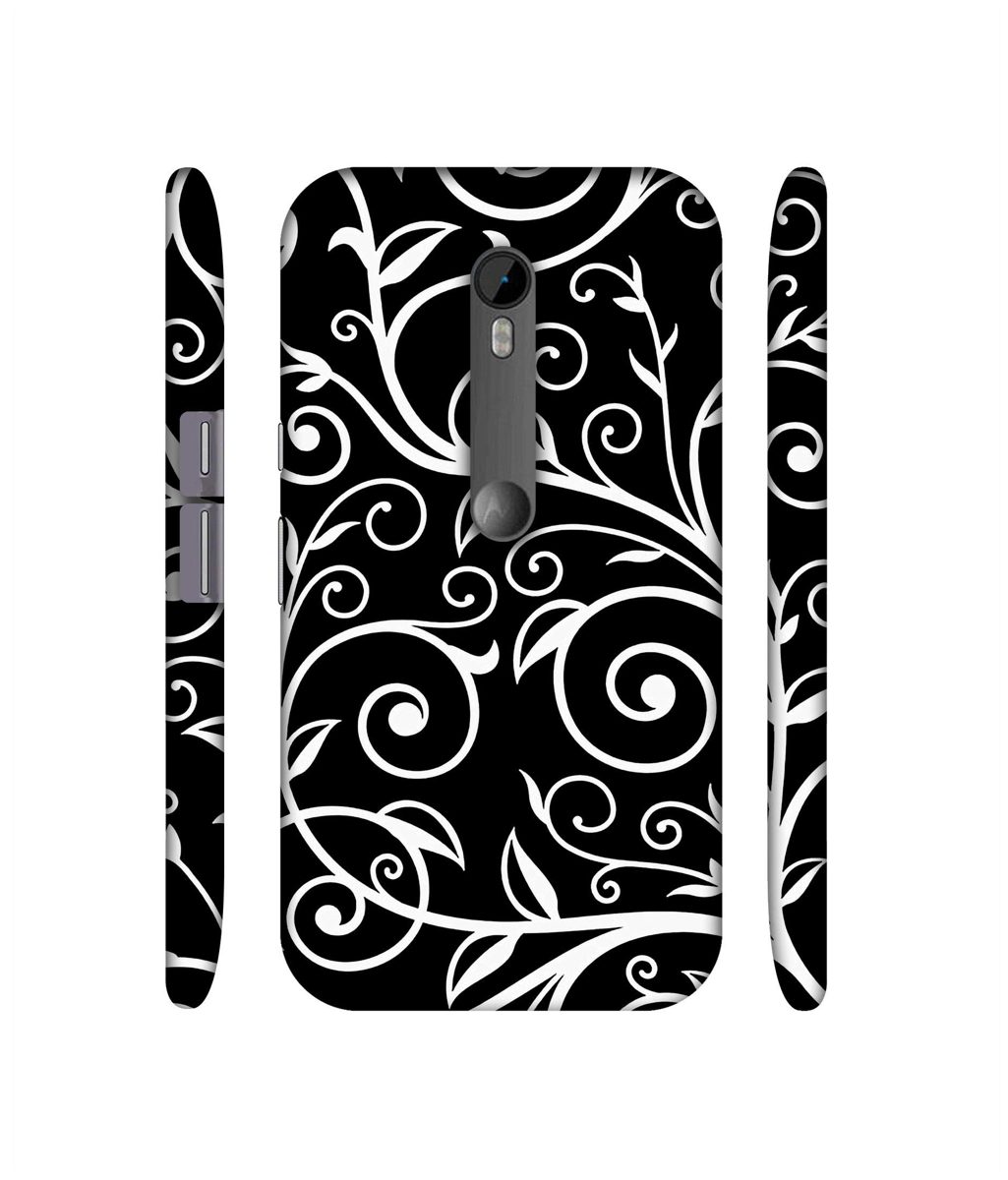 Amazon Brand - Solimo Designer Flower Patterns 3D Printed Hard Back Case Mobile Cover for Motorola Moto G 3rd Generation