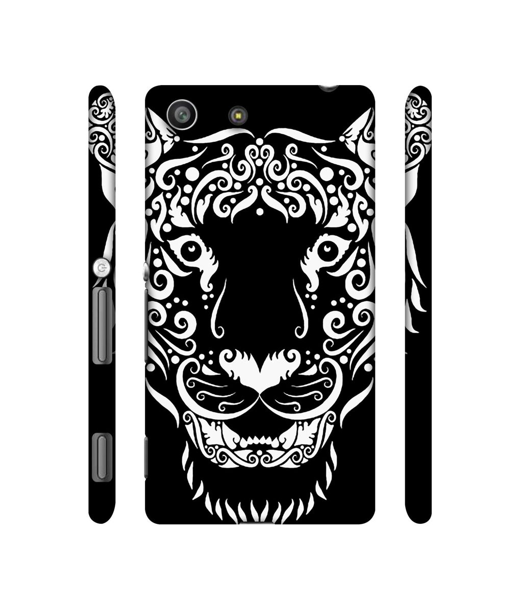 Amazon Brand - Solimo Designer White Tiger 3D Printed Hard Back Case Mobile Cover for Sony Xperia M5 Dual