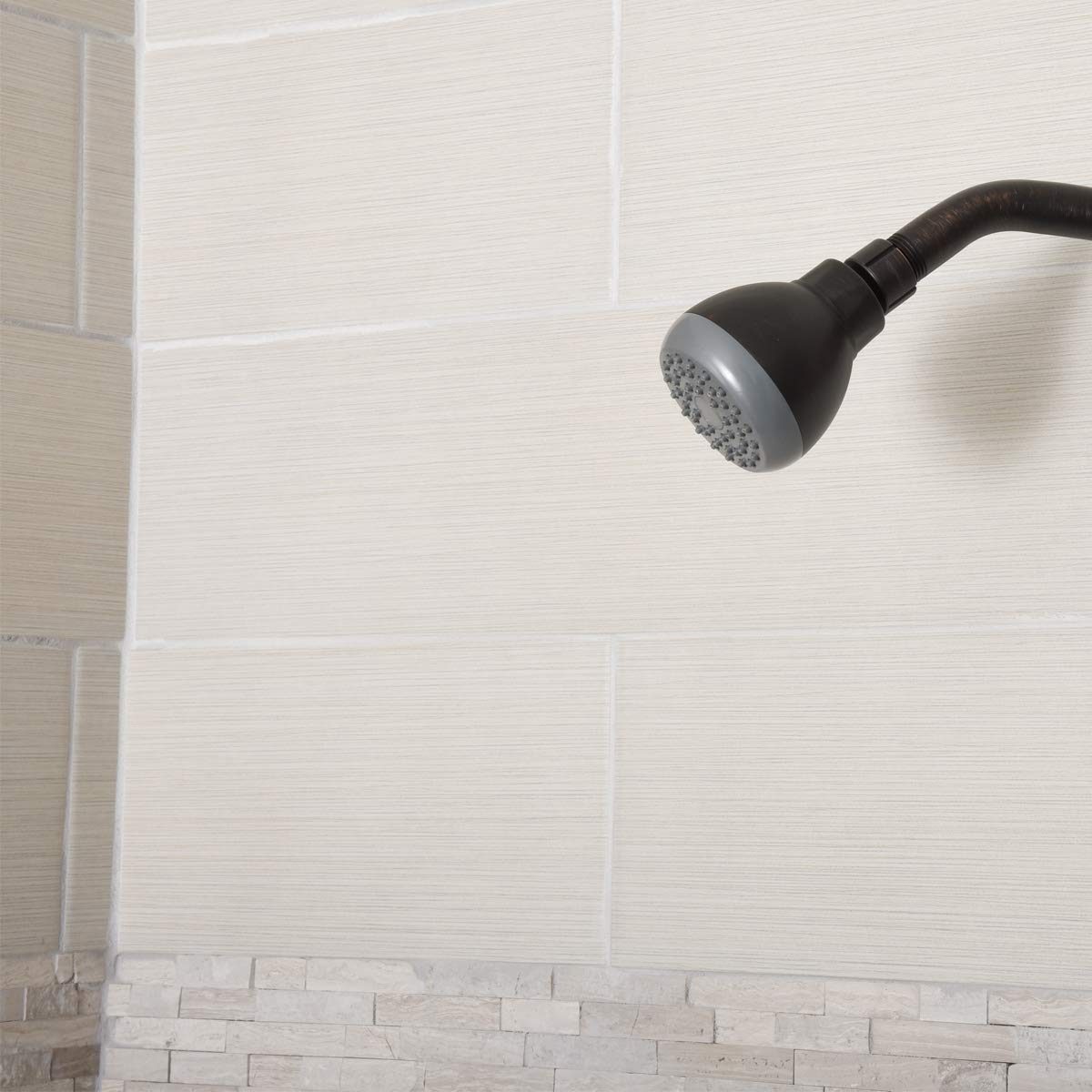 AmazonBasics High-Pressure Shower Head, 3 Inch