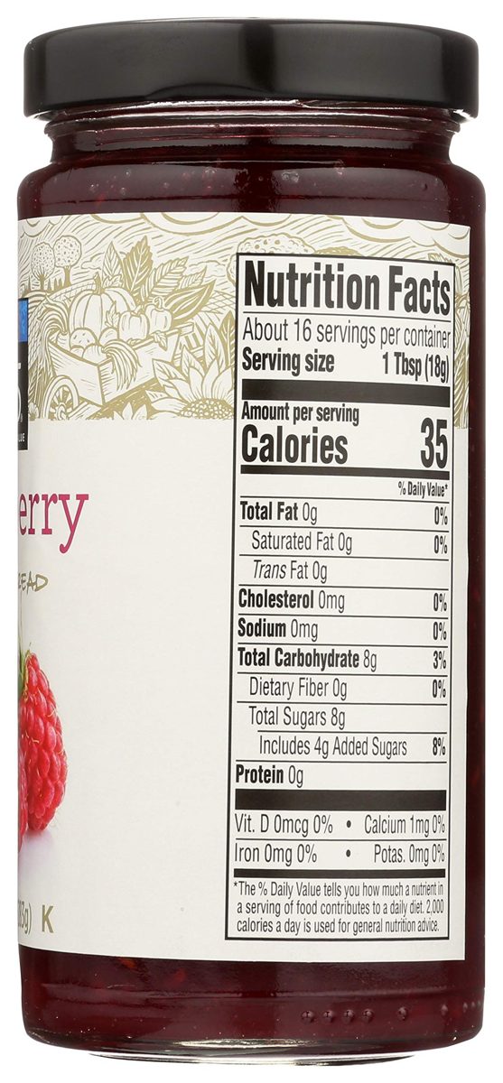 365 Everyday Value, Raspberry Fruit Spread, 10 oz