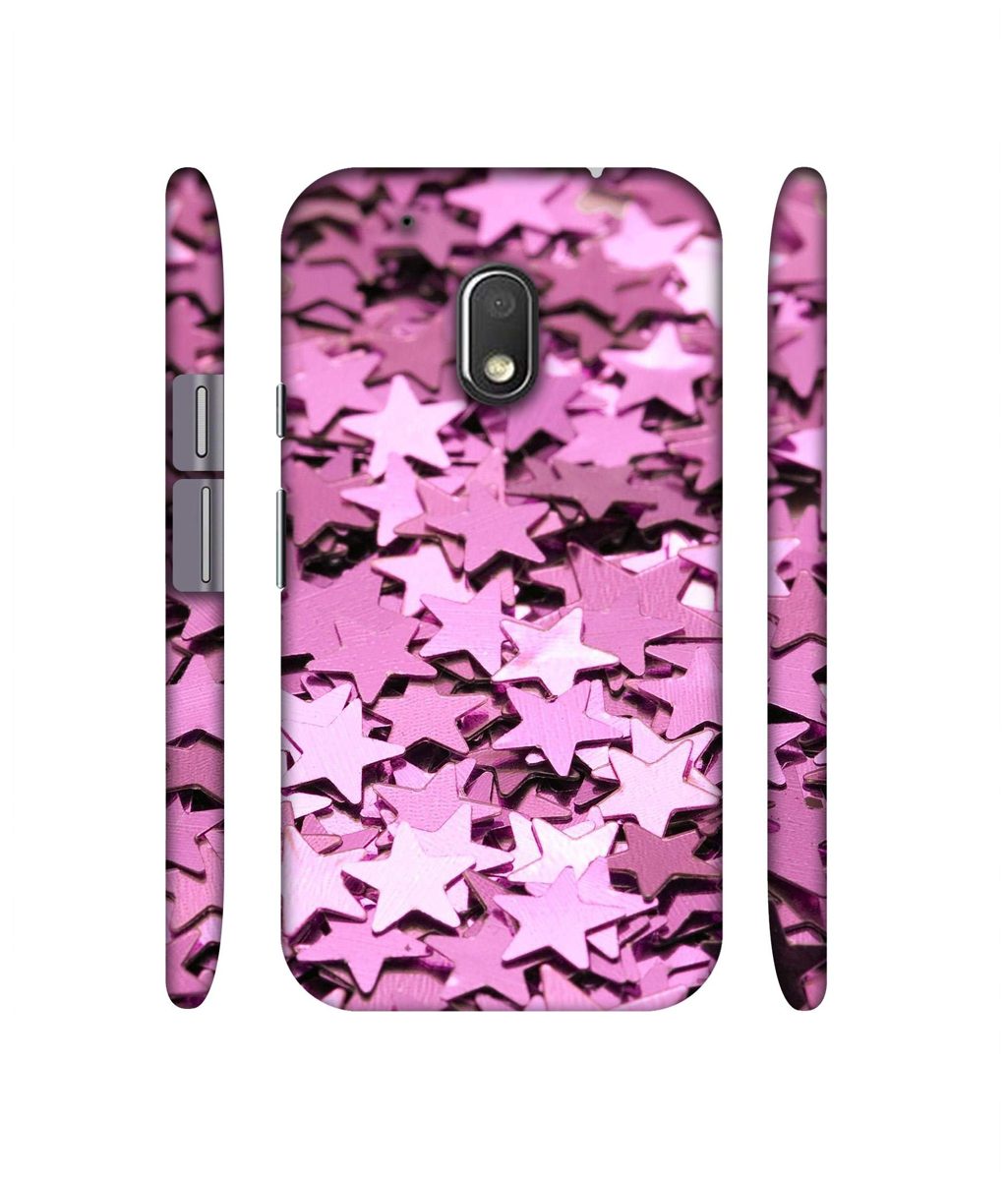 Amazon Brand - Solimo Designer Glitter Stars 3D Printed Hard Back Case Mobile Cover for Motorola Moto G4 Play