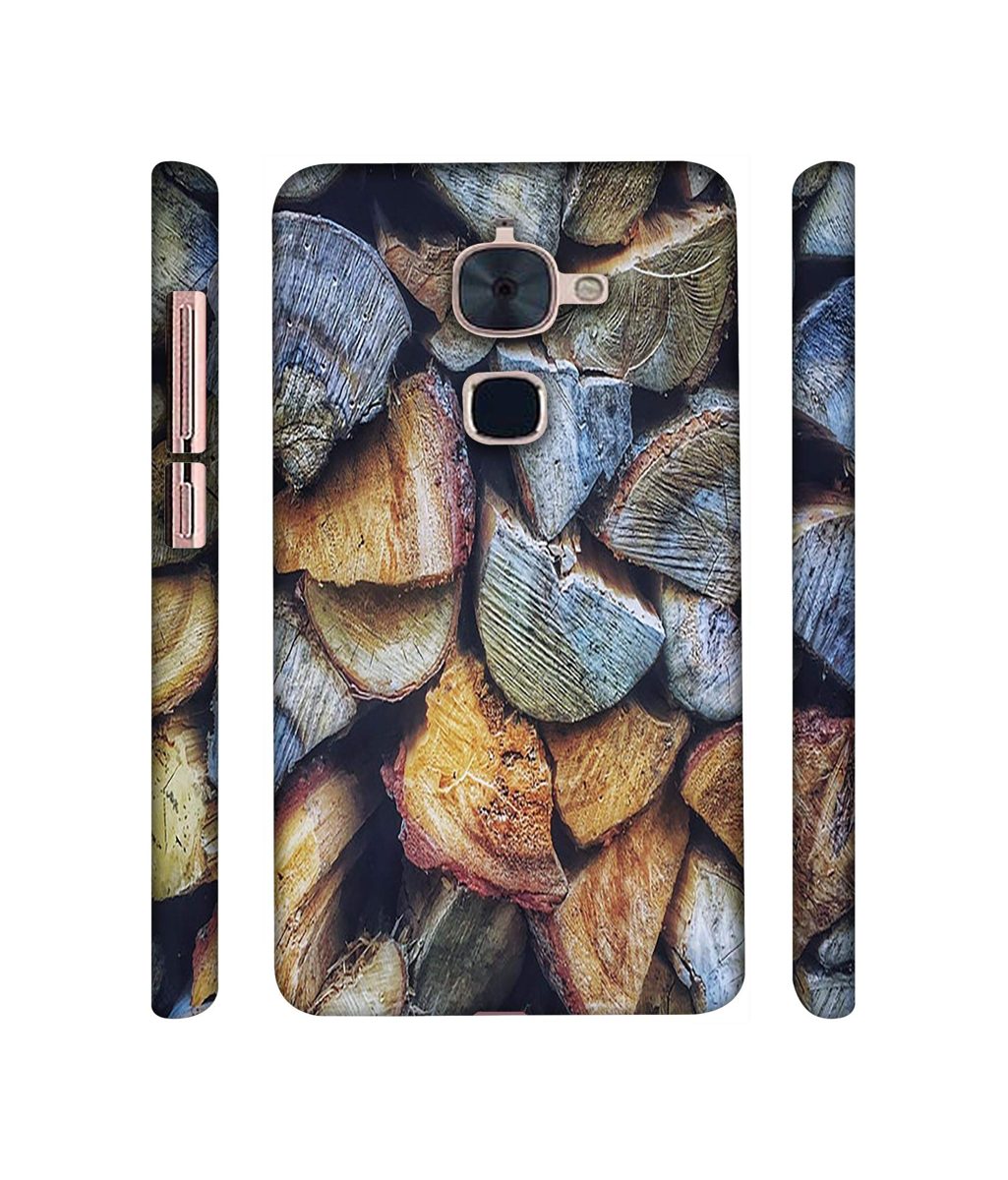 Amazon Brand - Solimo Designer Wooden Blocks Texture 3D Printed Hard Back Case Mobile Cover for LeTV Le 2
