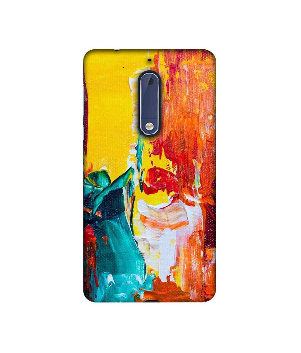 Amazon Brand - Solimo Designer Color Mash 3D Printed Hard Back Case Mobile Cover for Nokia 5