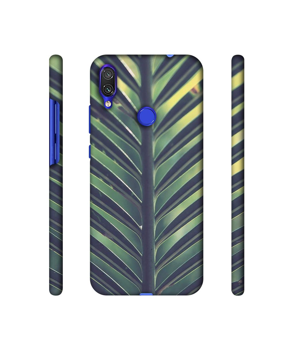 Amazon Brand - Solimo Designer Leaf Texture 3D Printed Hard Back Case Mobile Cover for Xiaomi Redmi Note 7 Pro