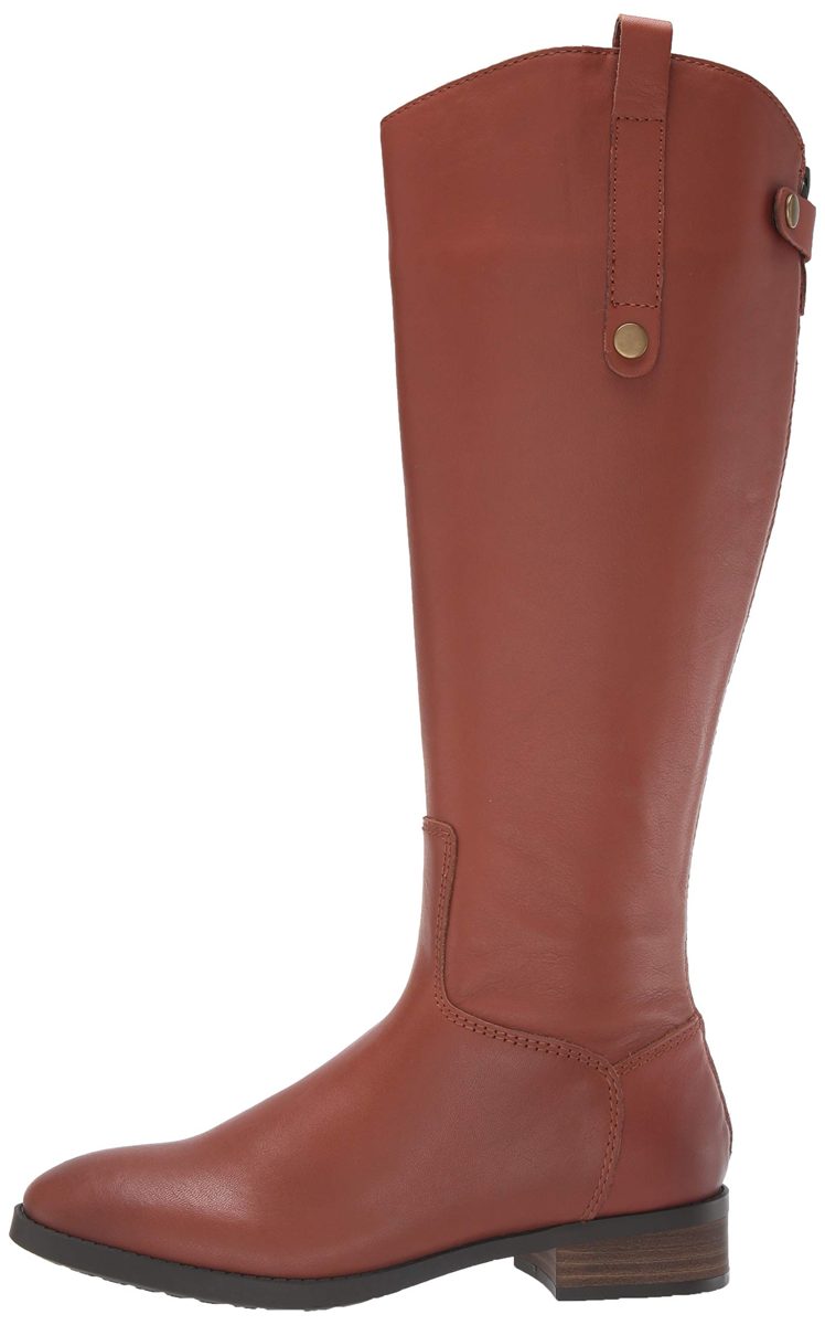 Amazon Brand - 206 Collective Women's Voltan Leather Fashion Boot, Cognac, 10 B US