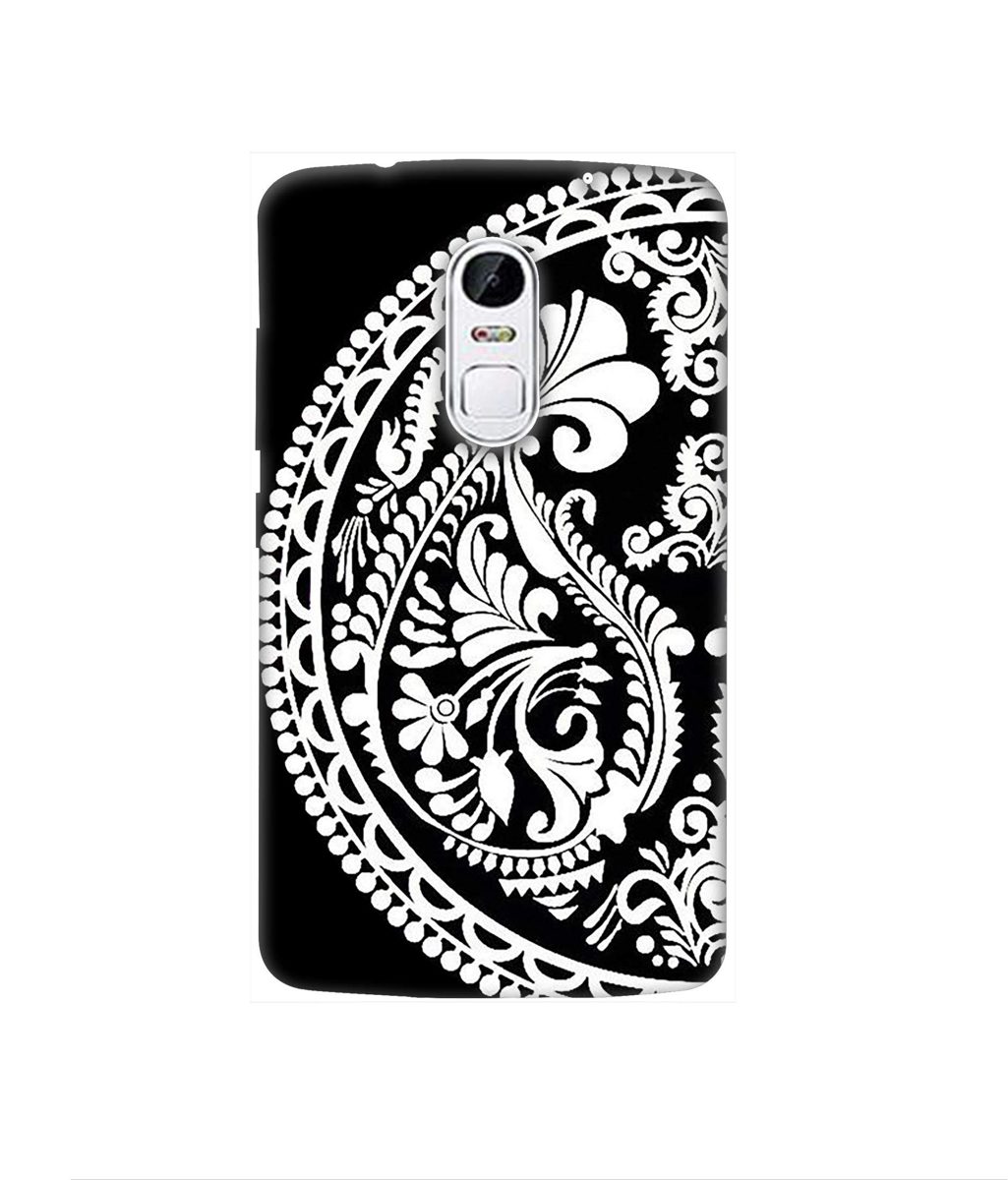 Amazon Brand - Solimo Designer Half Circle Rangoli 3D Printed Hard Back Case Mobile Cover for Lenovo Vibe X3