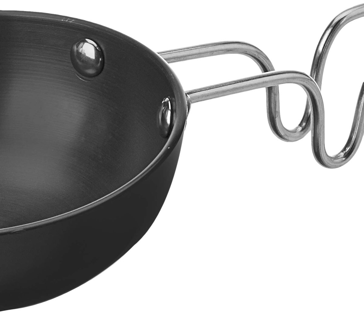 Amazon Brand - Solimo Hard Anodized Tadka Pan (11cm)