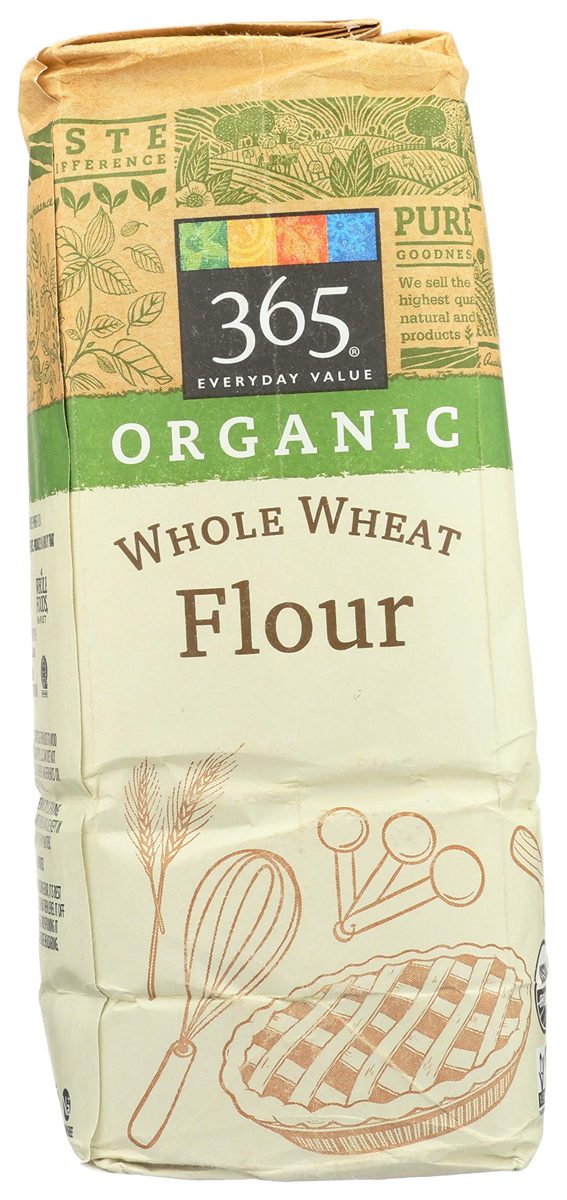 365 EVERYDAY VALUE Organic 100% Whole Wheat Flour, 80 OZ