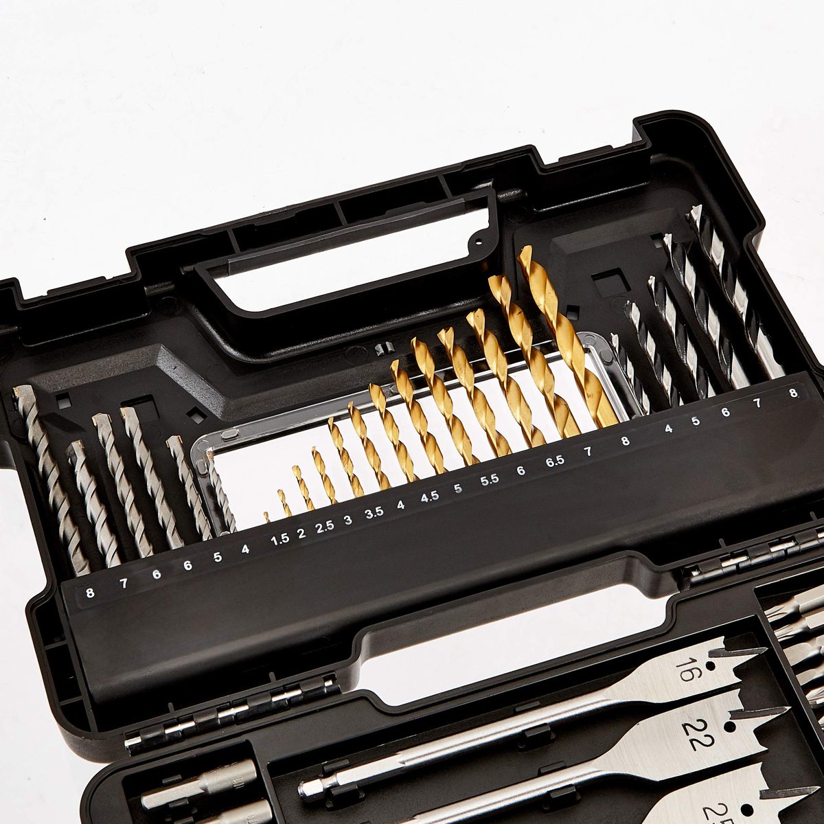 AmazonBasics Multi-Bits Set for Drill & Driver Accessory Kit, 100 Pieces