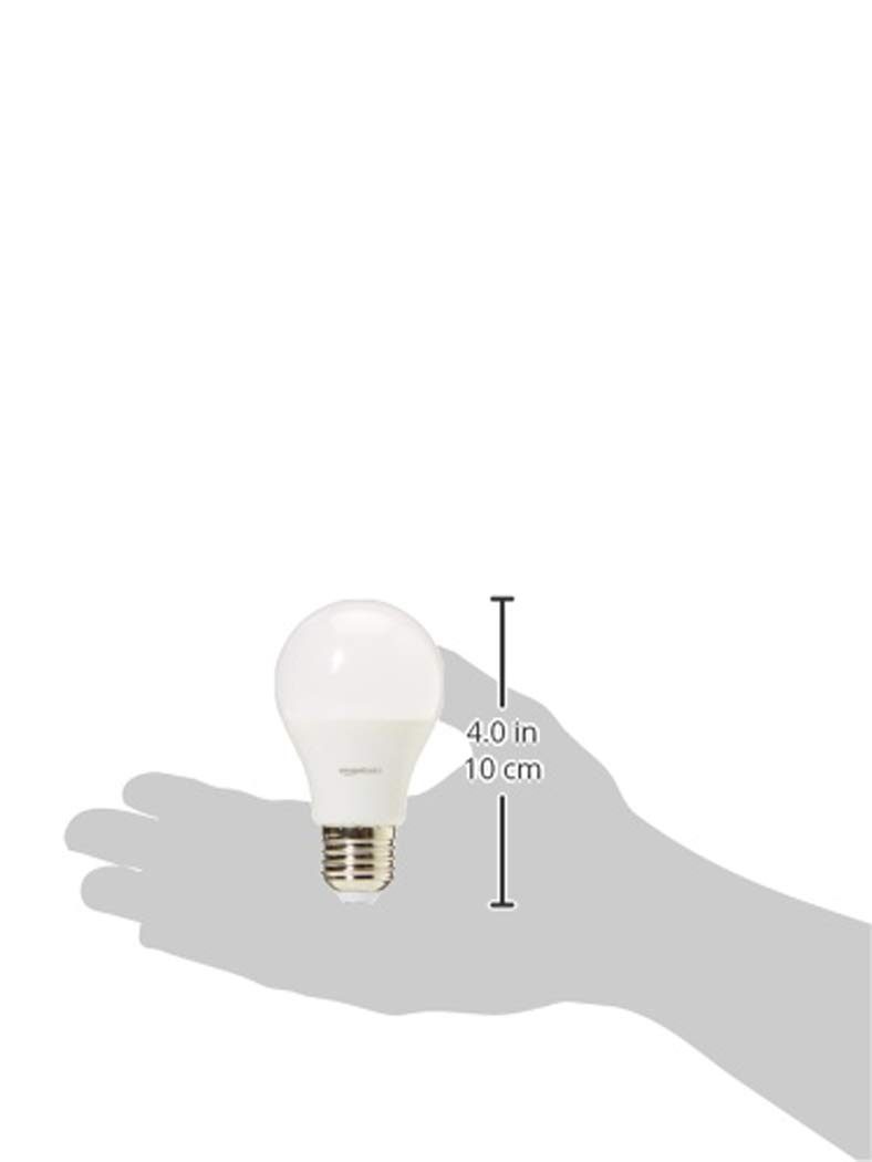 AmazonBasics Professional LED E27 Edison Screw Bulb, 75W Equivalent, Warm White - Pack of 6