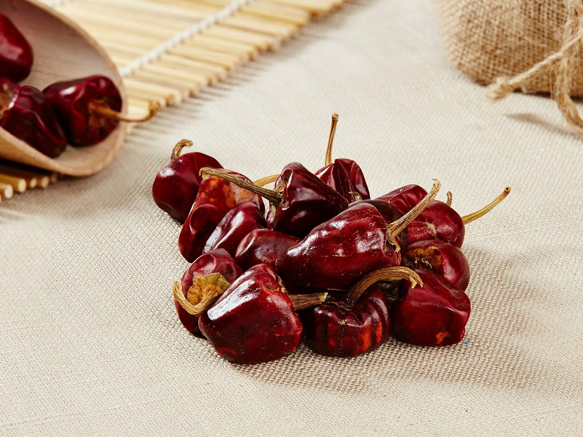 Amazon Brand - Vedaka Gundu Chilli (Lal Mirch), 100g