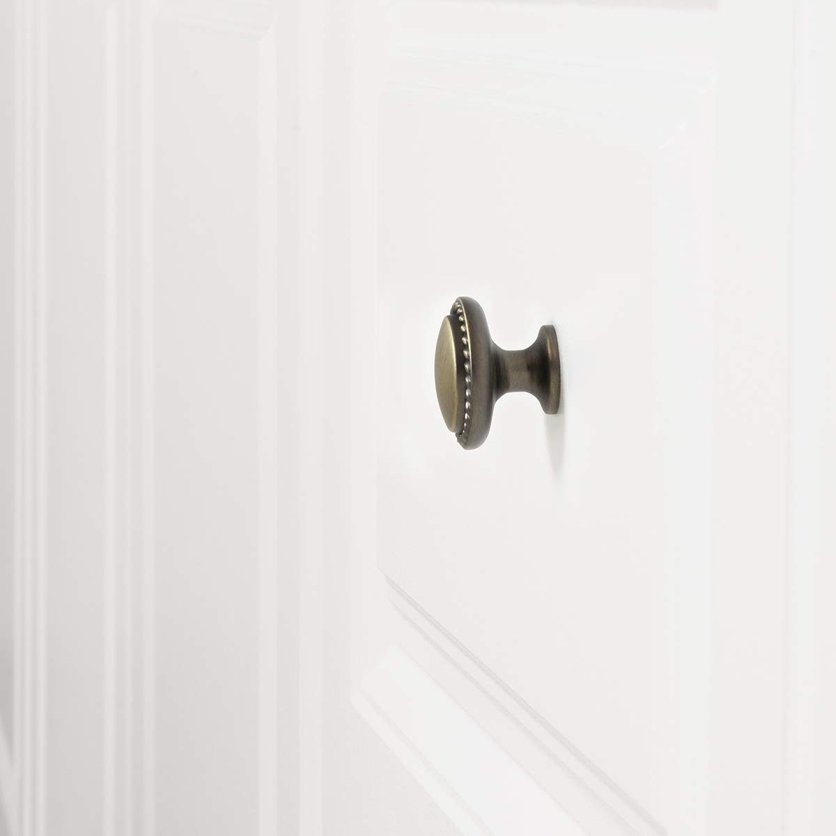 AmazonBasics Round Braided Cabinet Knob, AB900-AB-25