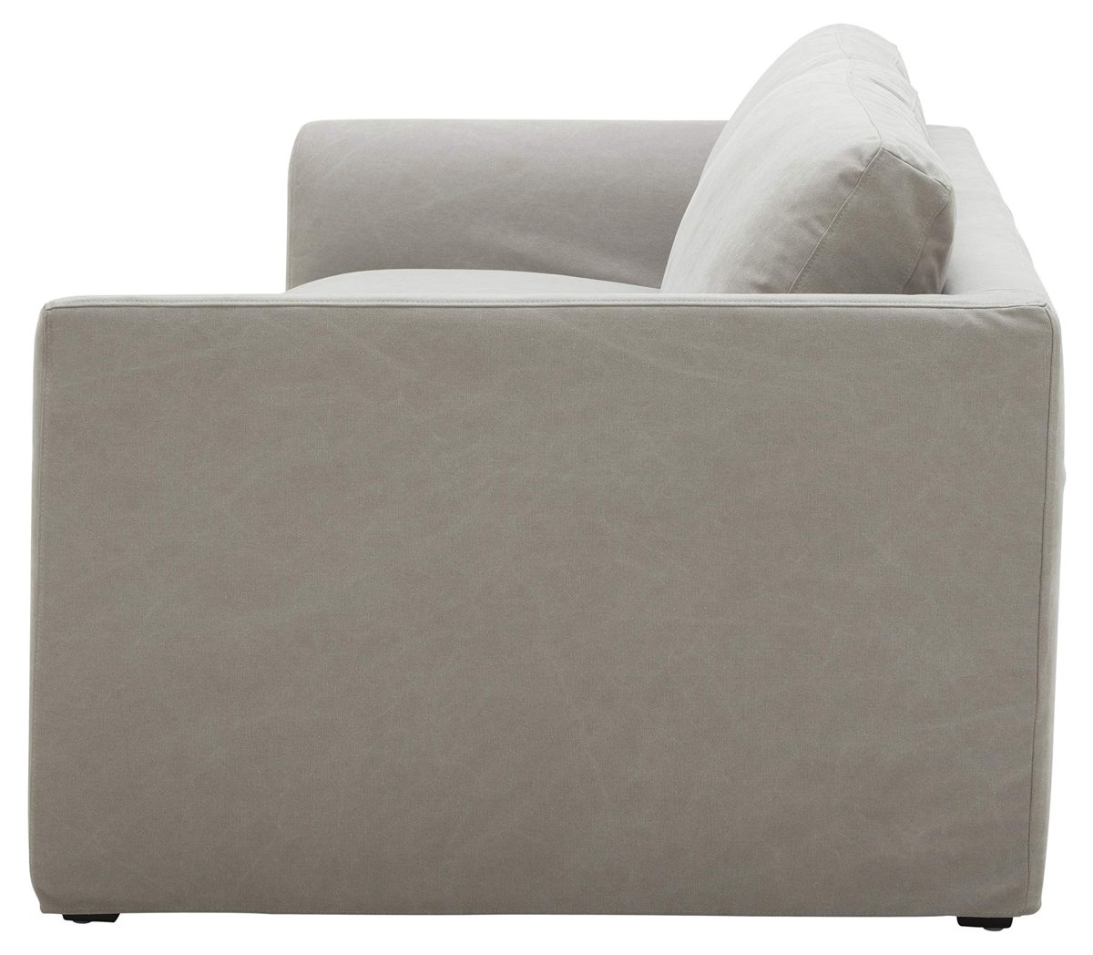 Amazon Brand – Stone & Beam Faraday Down-Filled Casual Sofa, 102"W, Light Grey