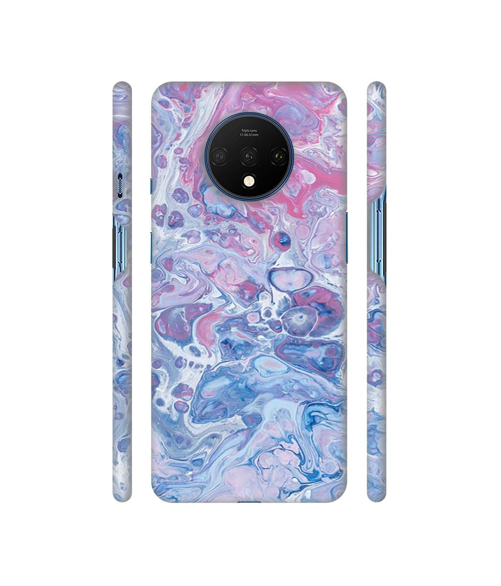 Amazon Brand - Solimo Designer Oil Paint on Marble 3D Printed Hard Back Case Mobile Cover for OnePlus 7T