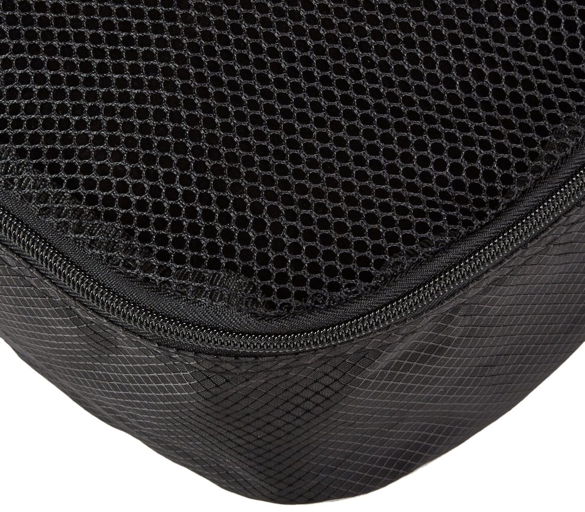(Renewed) AmazonBasics Packing Cubes/Travel Pouch/Travel Organizer - Large, Black (4-Piece Set)
