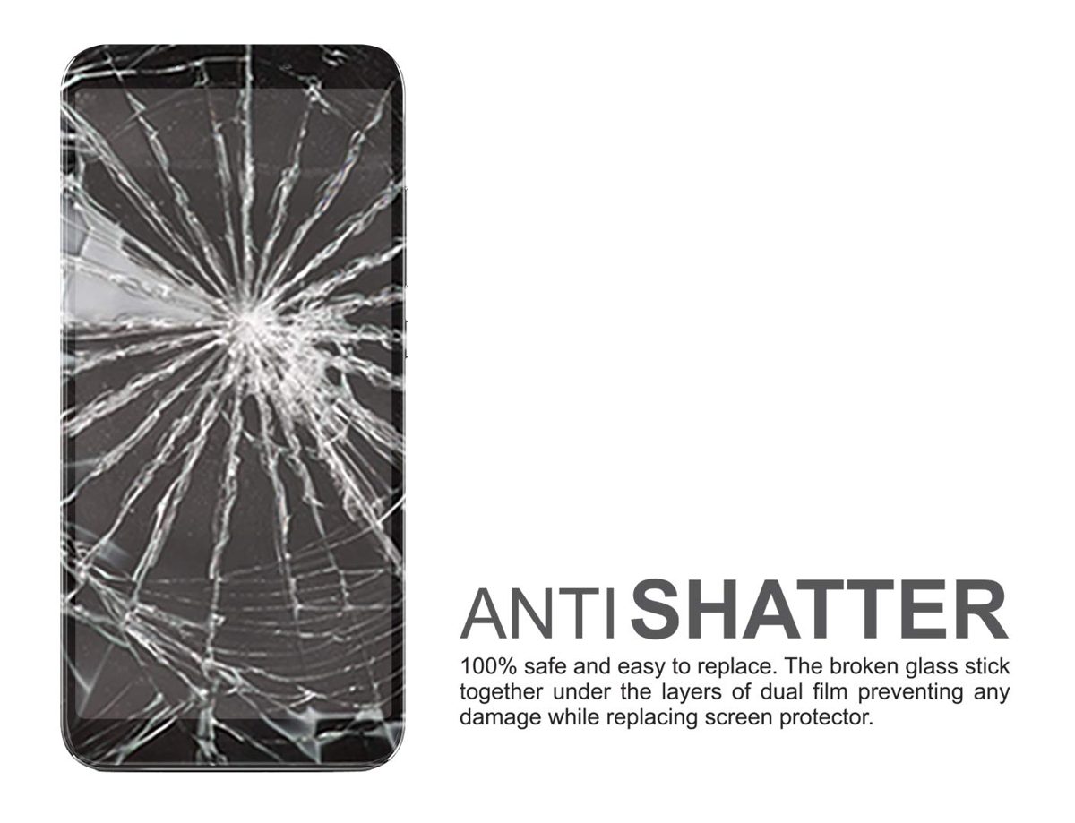 Amazon Brand - Solimo Full Body Tempered Glass for Mi A2, with Installation kit