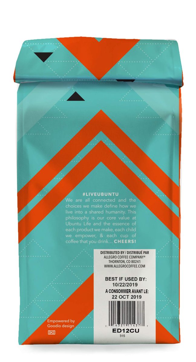 Cafe Ubuntu Ground Coffee, 12 oz