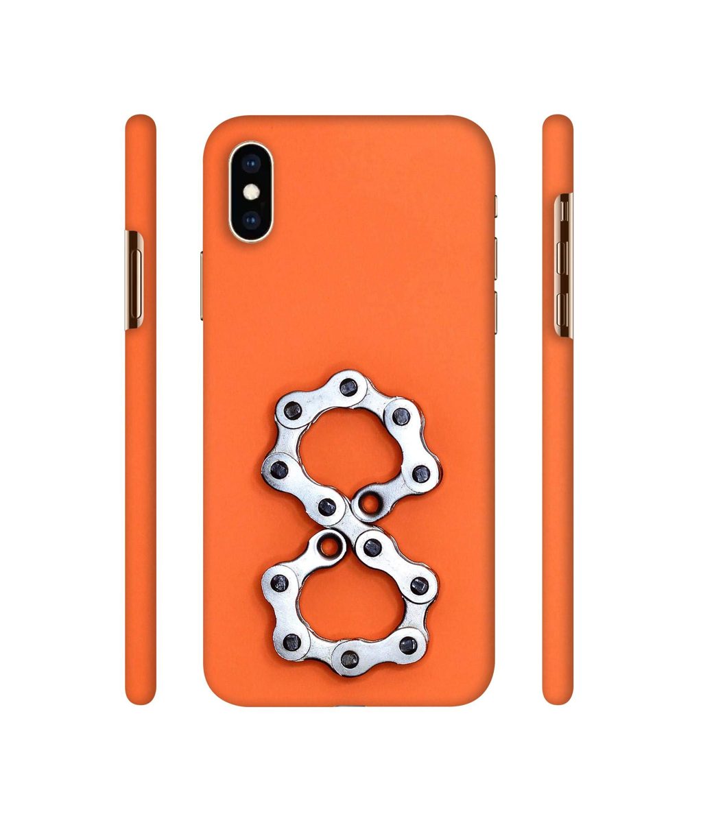 Amazon Brand - Solimo Designer Number Eight 3D Printed Hard Back Case Mobile Cover for Apple iPhone Xs Max