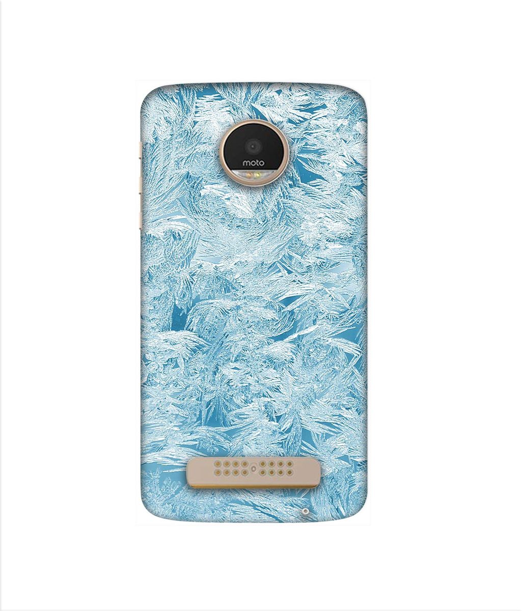 Amazon Brand - Solimo Designer Feather Texture 3D Printed Hard Back Case Mobile Cover for Motorola Moto Z Play