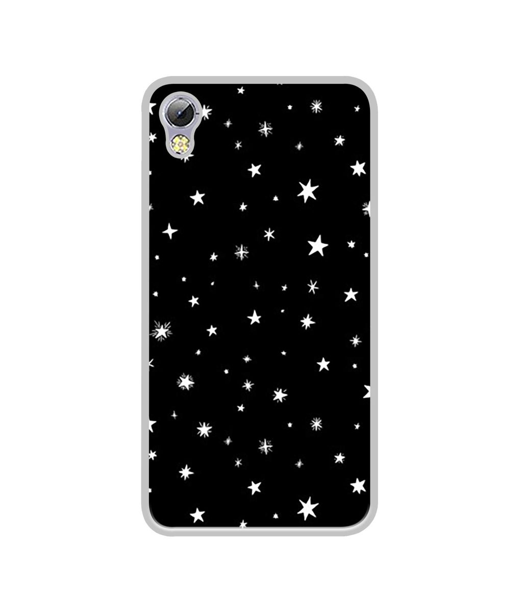 Amazon Brand - Solimo Designer Sperking Stars UV Printed Soft Back Case Mobile Cover for Tecno i7