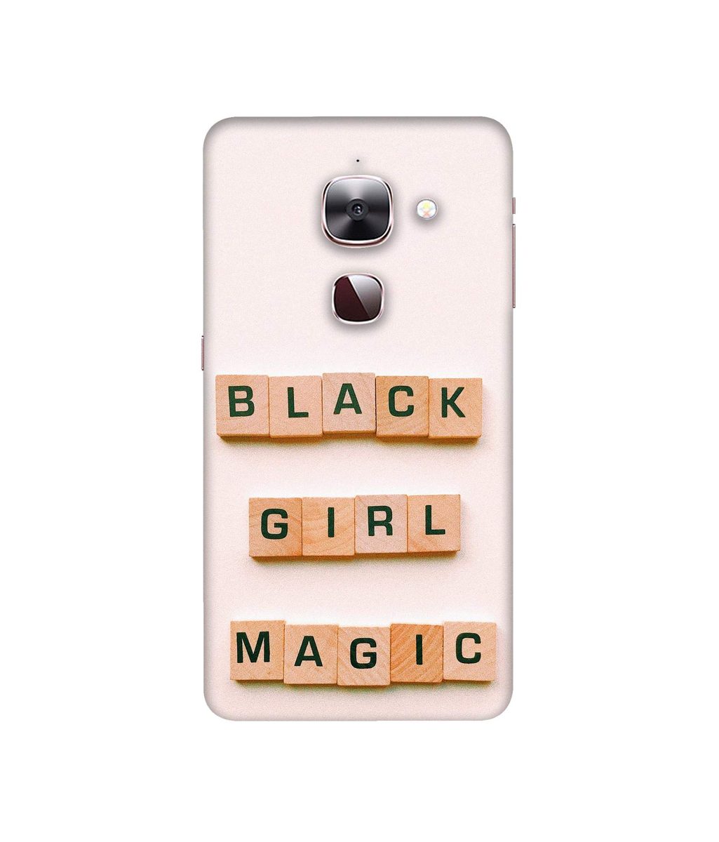 Amazon Brand - Solimo Designer Black Girl Magic 3D Printed Hard Back Case Mobile Cover for LeEco Le Max 2