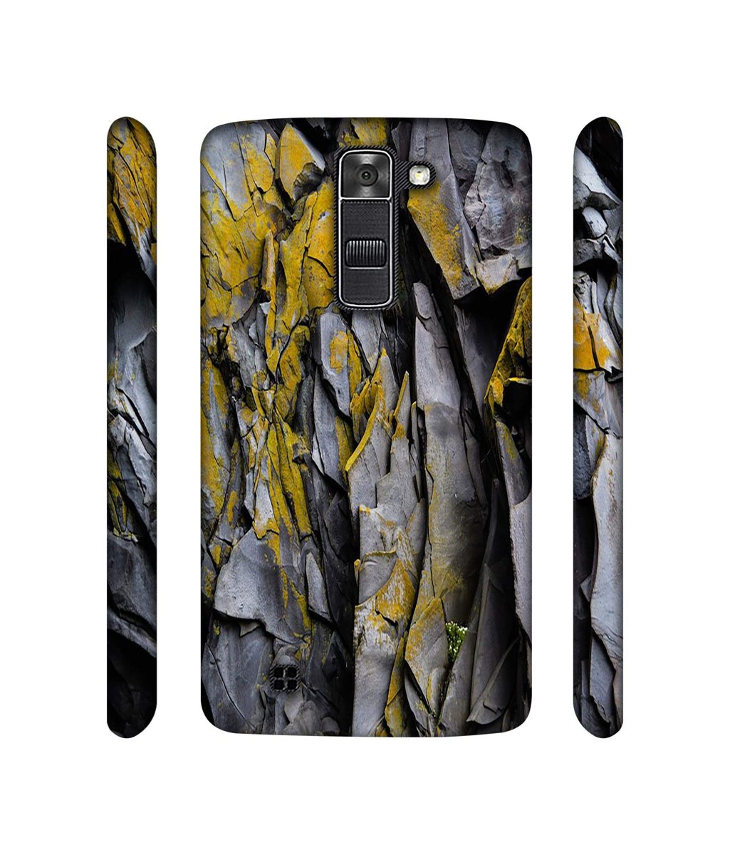 Amazon Brand - Solimo Designer Rock Texture 3D Printed Hard Back Case Mobile Cover for LG K7