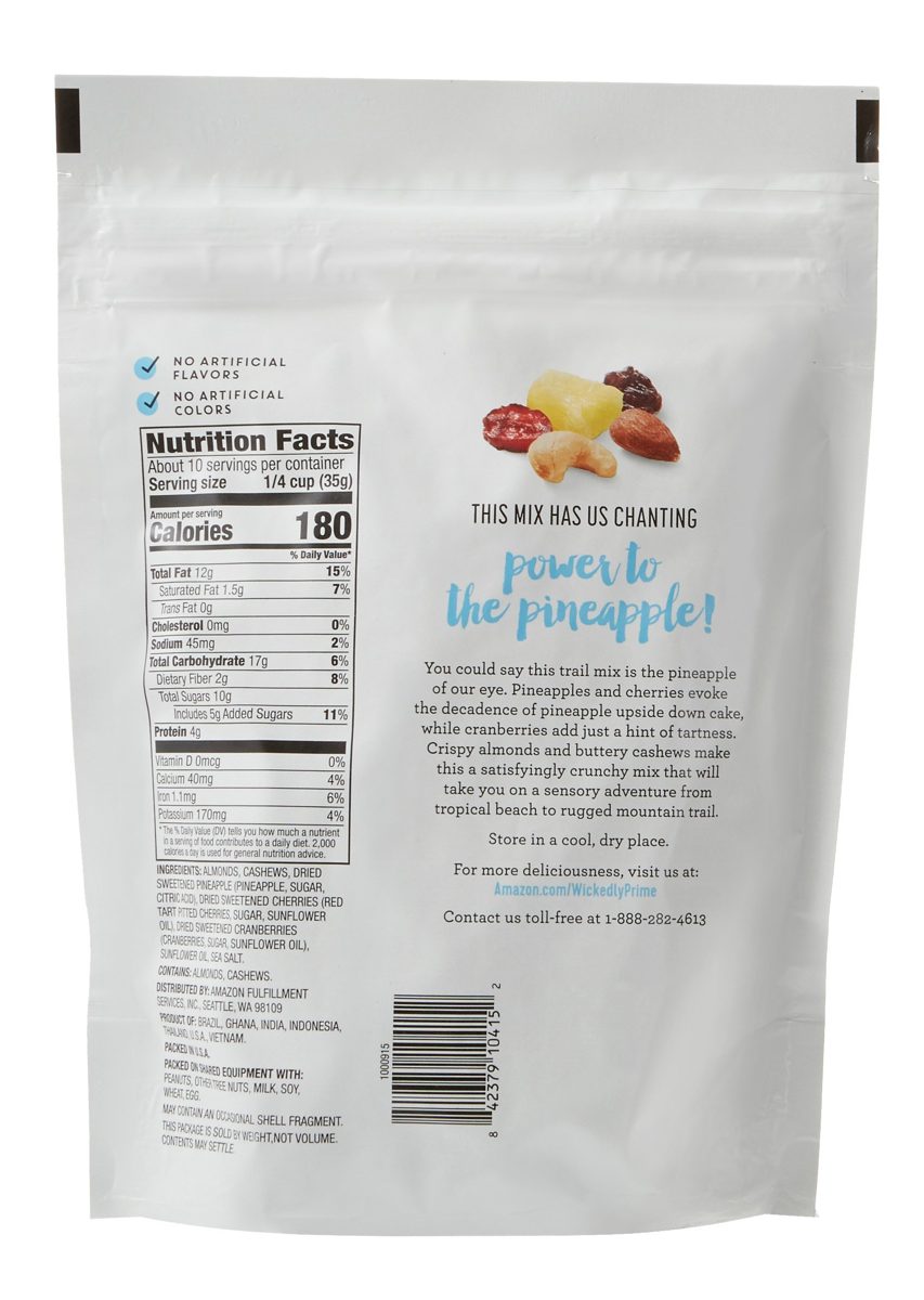 Wickedly Prime Trail Mix, Fruit Cocktail, 12 Ounce
