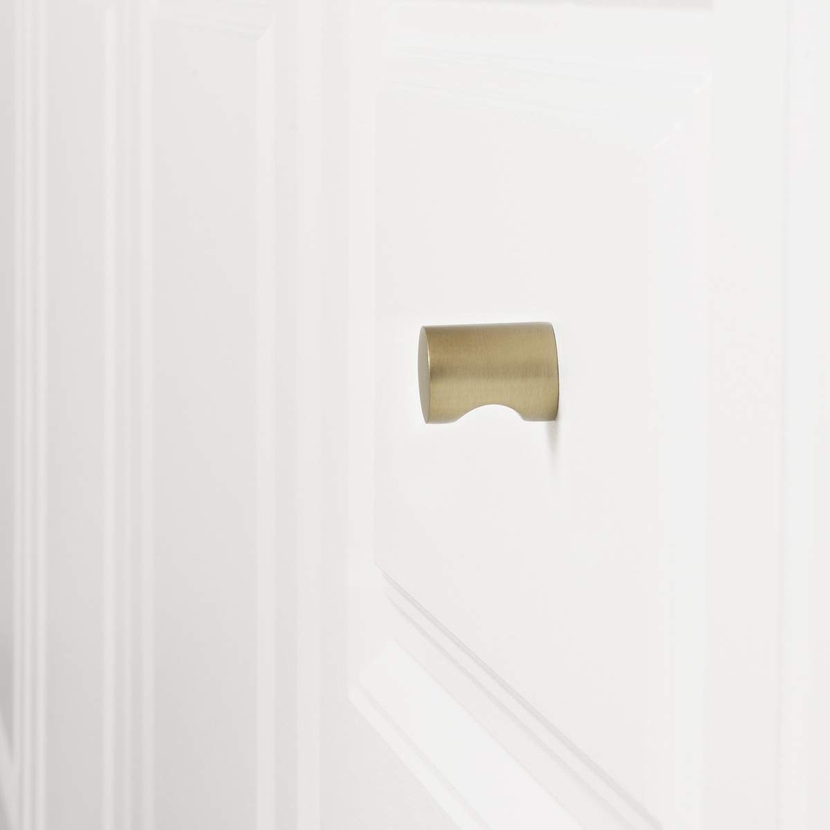 AmazonBasics Whistle Cabinet Knob, 0.75 Inch Diameter, AB800-BB-10