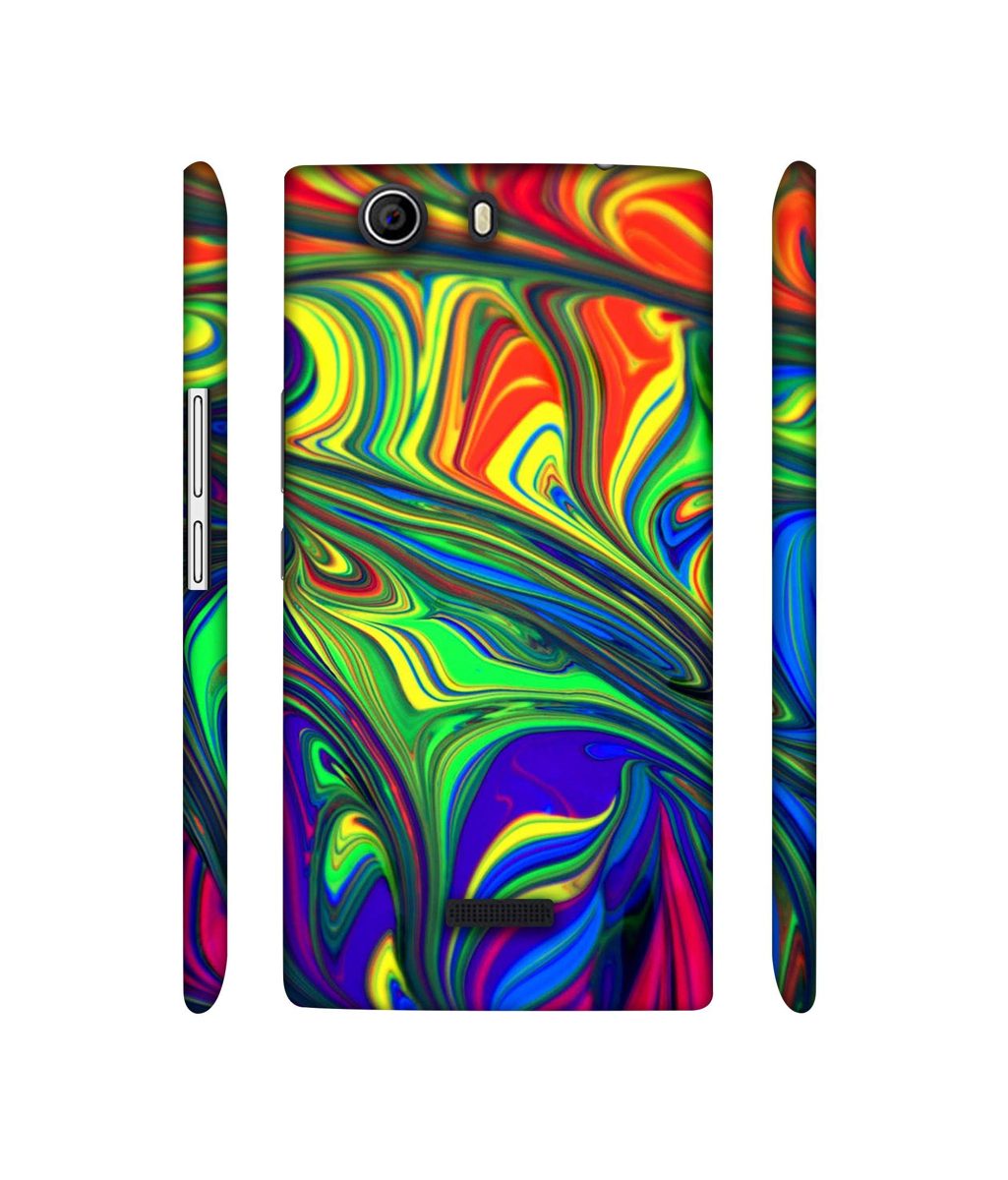 Amazon Brand - Solimo Designer Mash Painting 3D Printed Hard Back Case Mobile Cover for Micromax Canvas Nitro 2 E311