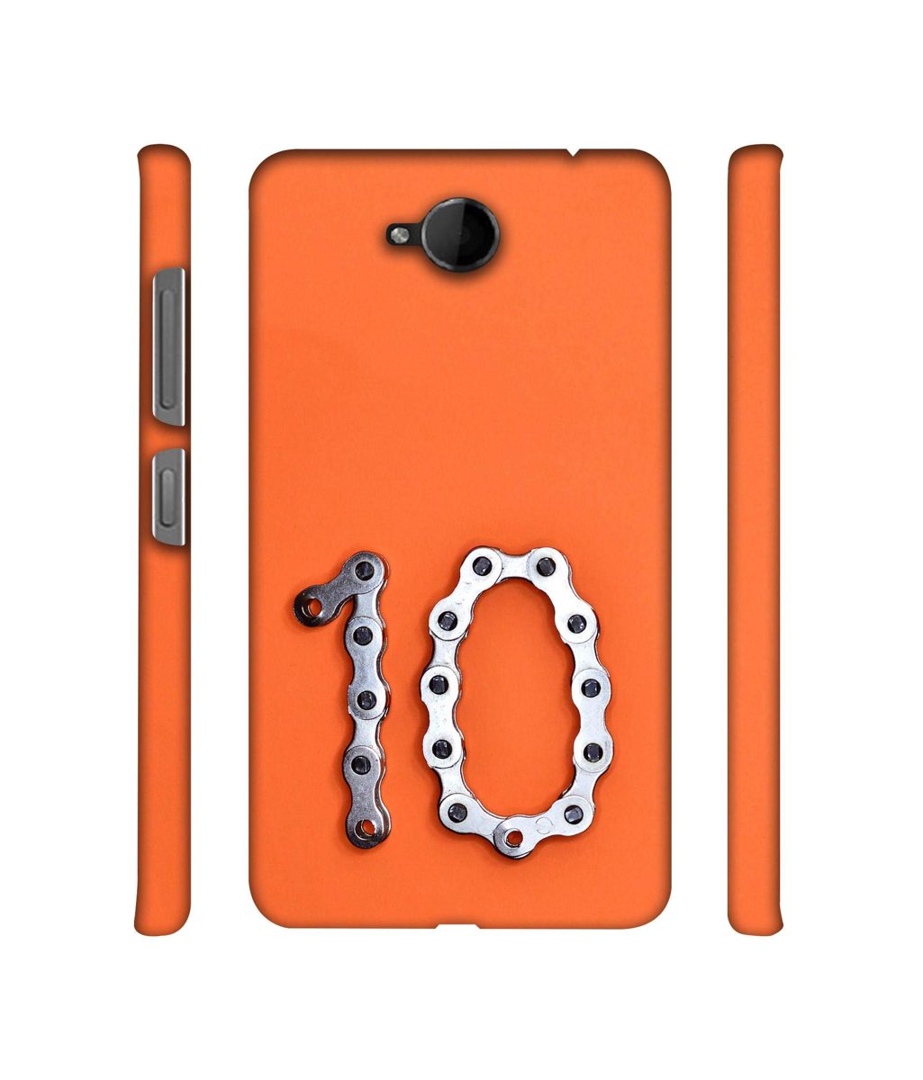 Amazon Brand - Solimo Designer Number Ten 3D Printed Hard Back Case Mobile Cover for Microsoft Lumia 650
