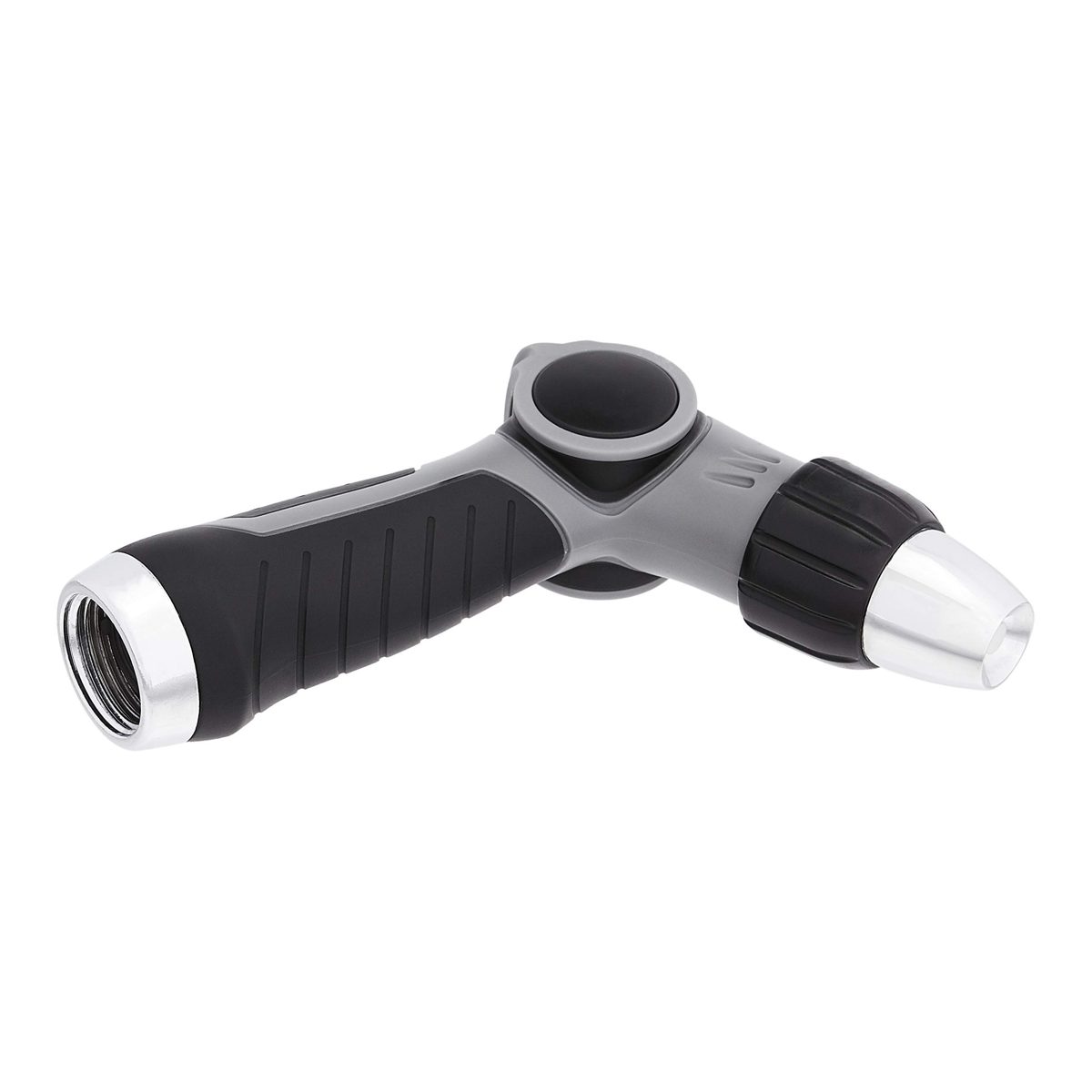 AmazonBasics Garden Tool Collection - 3-Way Rear Trigger Nozzle (Renewed)