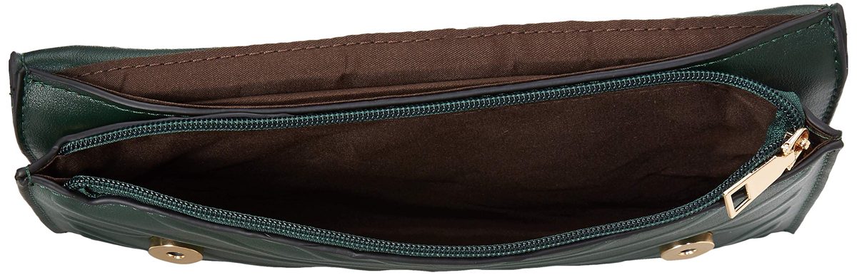 Flavia Women's Clutch (Green)