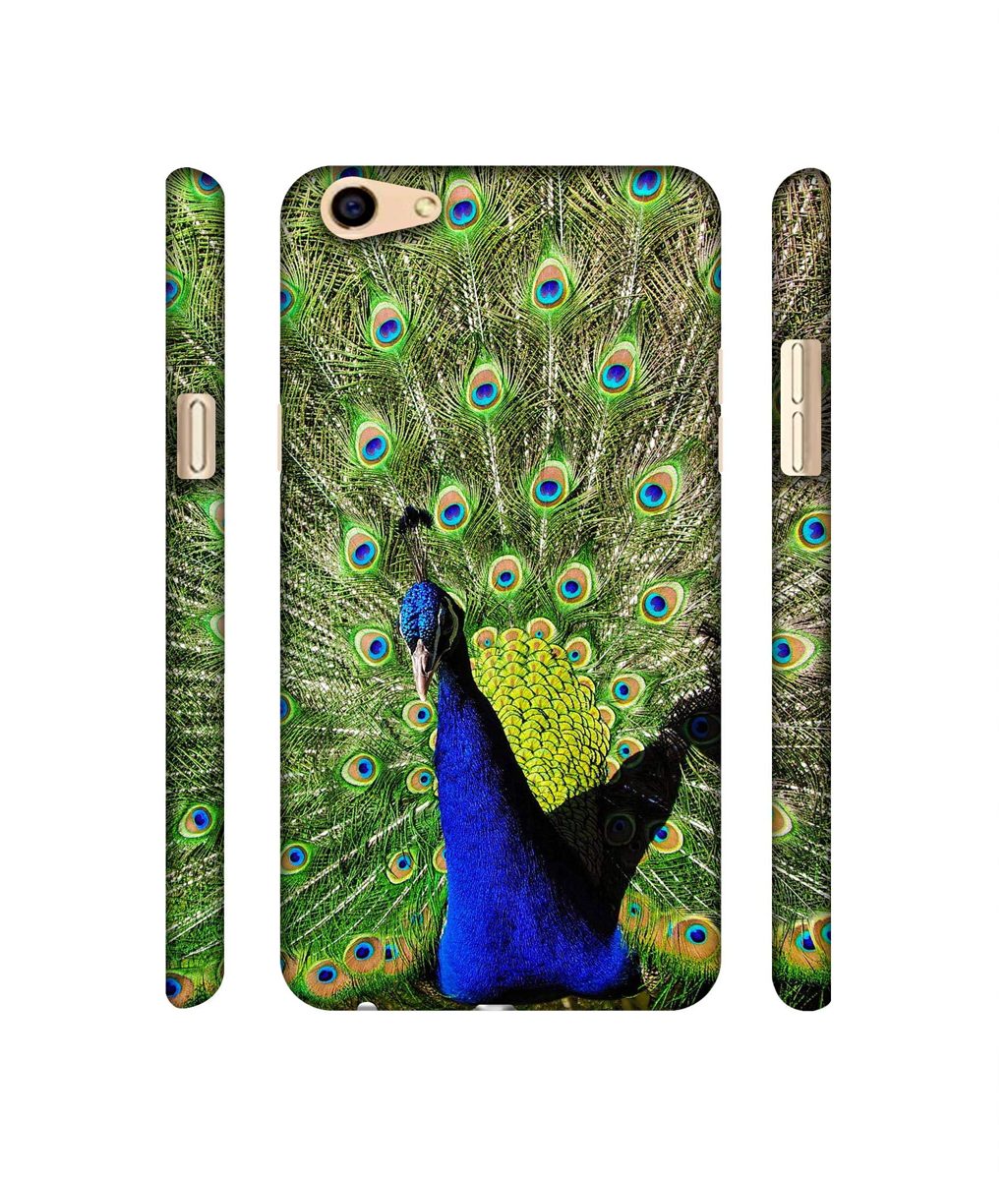 Amazon Brand - Solimo Designer Peacock 3D Printed Hard Back Case Mobile Cover for Oppo F3
