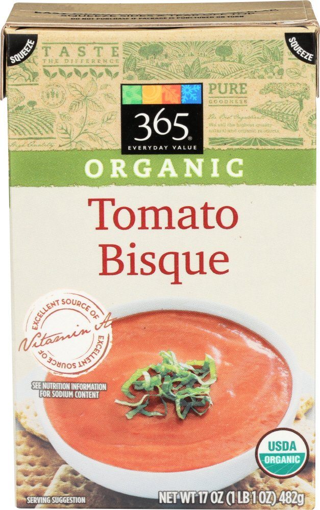 365 Everyday Value, Organic Tomato Bisque, 17 Ounce