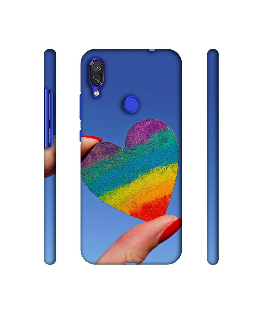 Amazon Brand - Solimo Designer Heart 3D Printed Hard Back Case Mobile Cover for Xiaomi Redmi Note 7 Pro