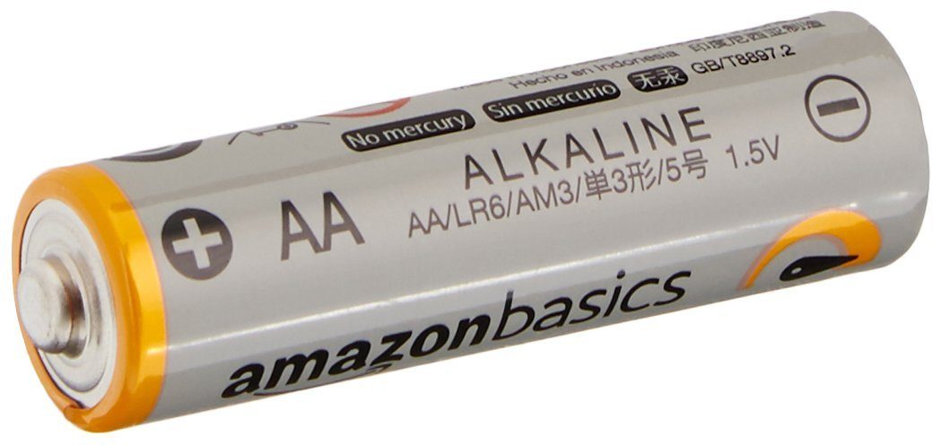AmazonBasics AA Performance Alkaline Non-Rechargeable Batteries (8-Pack) - Packaging May Vary