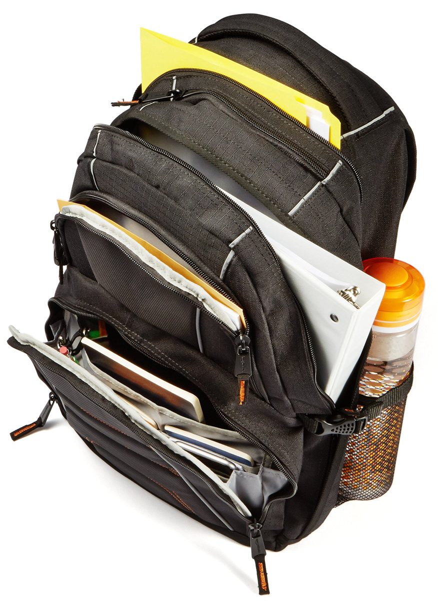 AmazonBasics Backpack for Laptops Up To 17-inches
