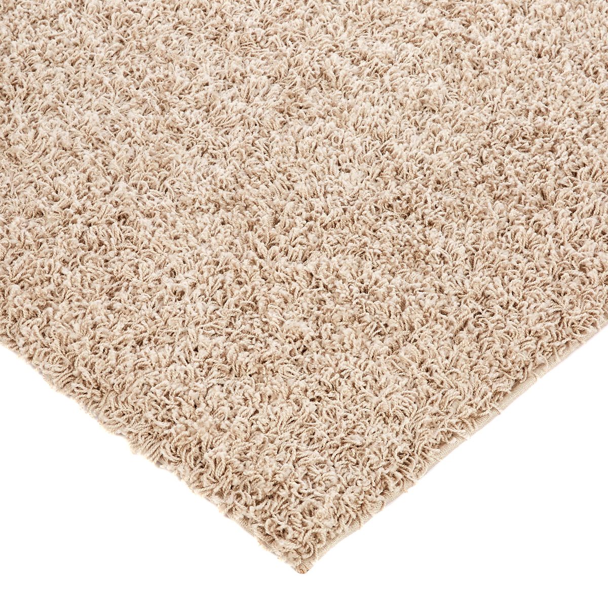 Amazon Basics - 4'X6' Solid Color Shag Rug, Beige