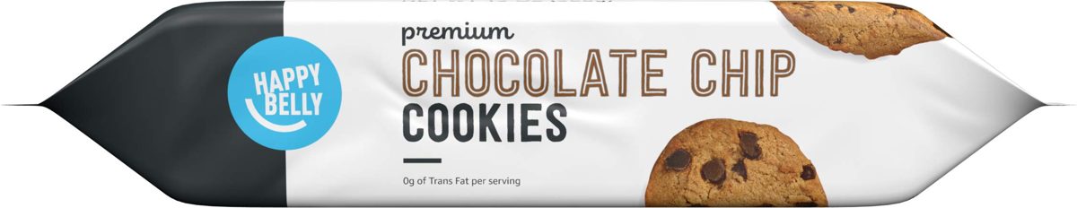 Amazon Brand - Happy Belly Premium Chocolate Chip Cookies, 13 Ounce