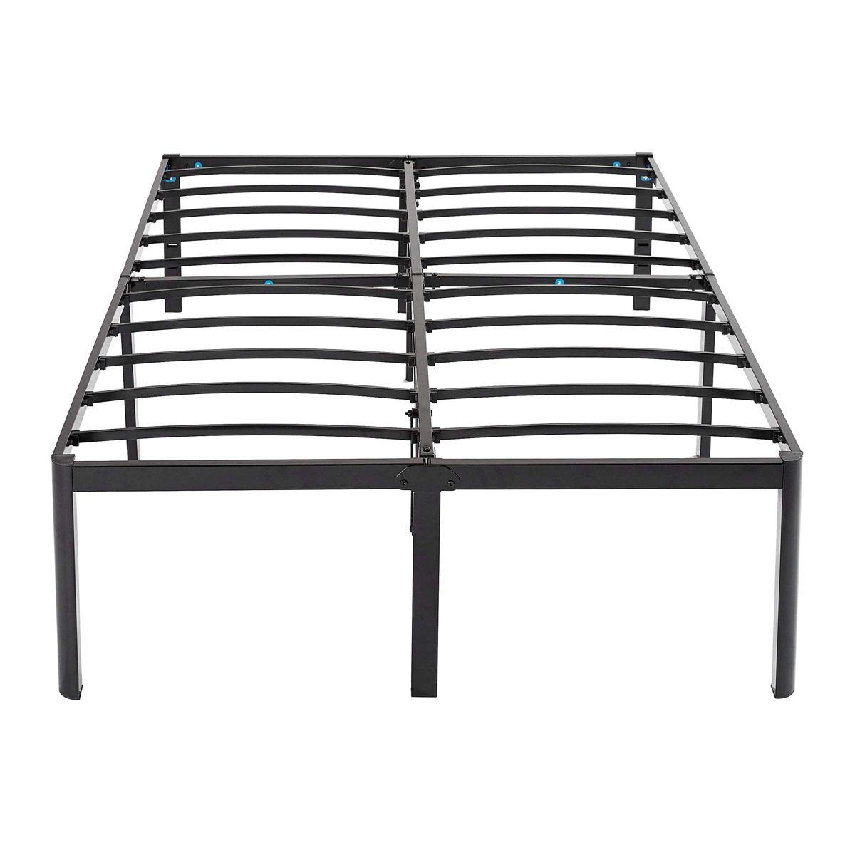 AmazonBasics Heavy Duty Non-Slip Bed Frame with Steel Slats, Easy Assembly - 18" H, (Full)