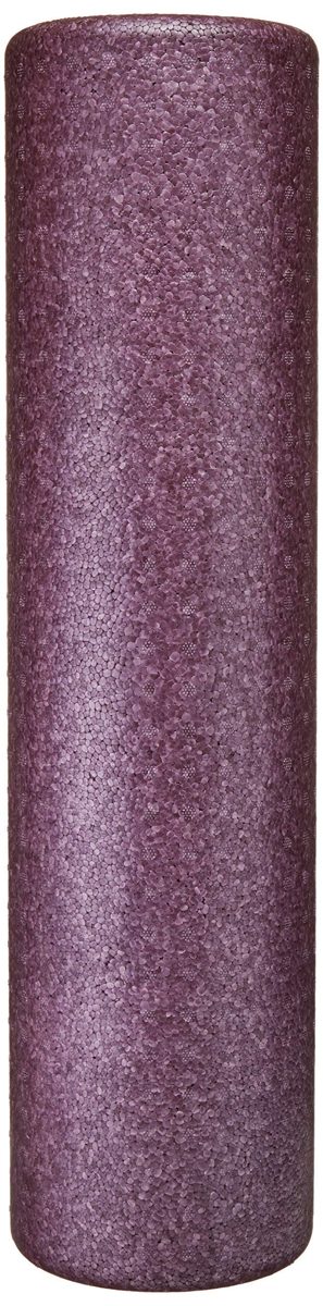 AmazonBasics High-Density Round Foam Roller | 24-inches, Purple (Renewed)