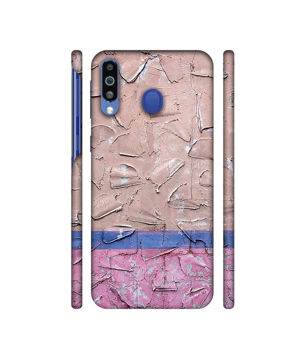 Amazon Brand - Solimo Designer Texture On Wall 3D Printed Hard Back Case Mobile Cover for Samsung Galaxy M21