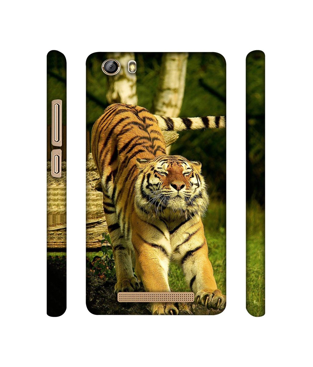 Amazon Brand - Solimo Designer Tiger 3D Printed Hard Back Case Mobile Cover for Gionee Marathon M5 lite